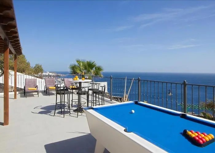 Villa Stunning Seaview Casa Tosco 5 Bedroom Pool Table Puerto del Carmen (Lanzarote)